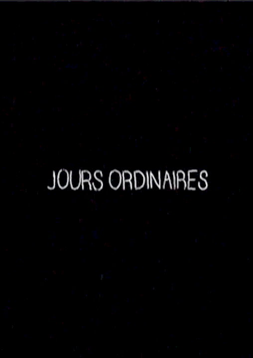 Unknown Jours ordinaires (2009)